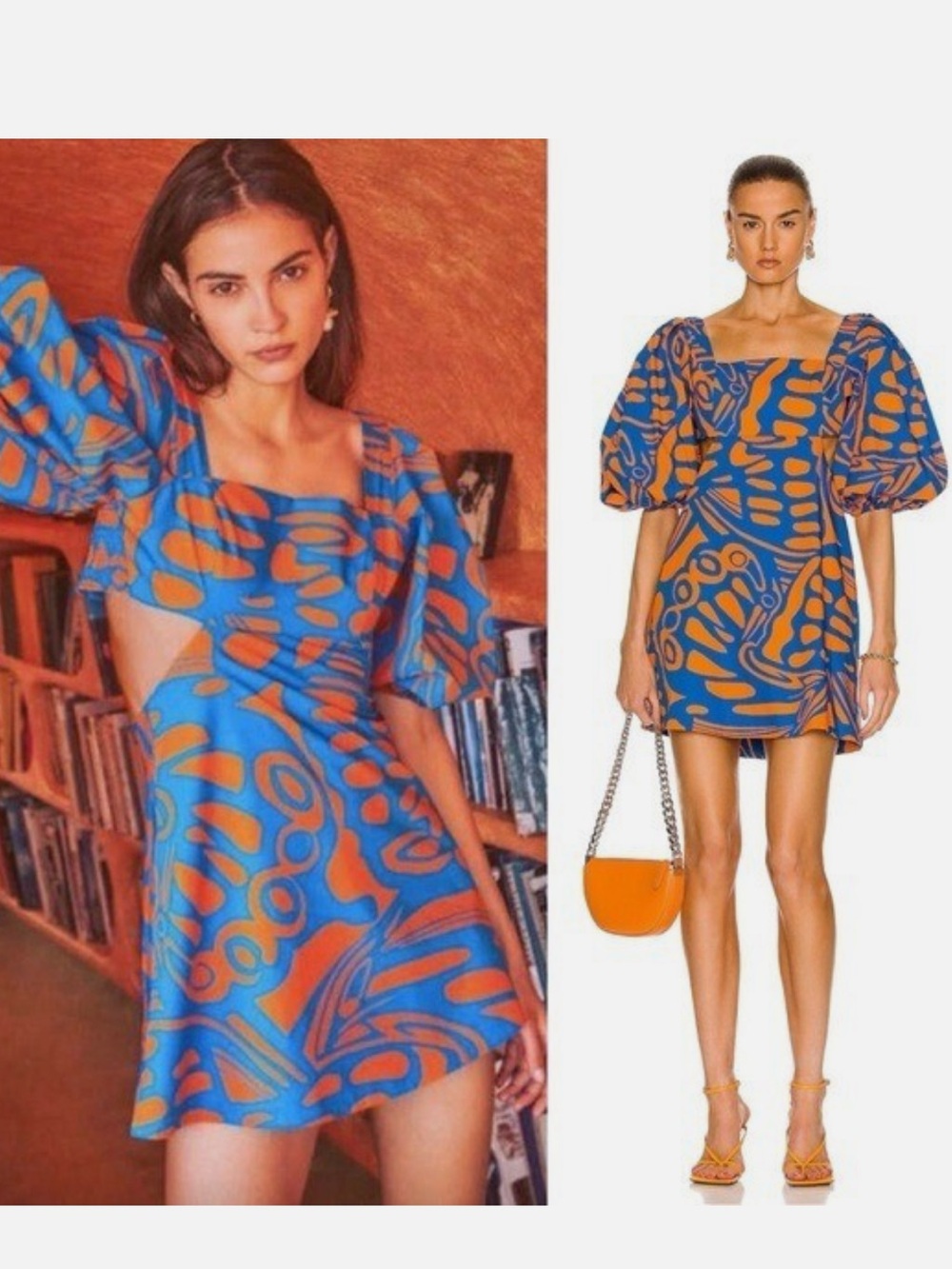 Alexis Bodhi Puff Sleeve Mini Dress
